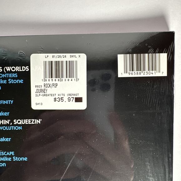 JOURNEY GREATEST HITS 2024 REISSUE DOUBLE LP LEGACY REMASTERED PRINT NEW - Picture 5 of 6